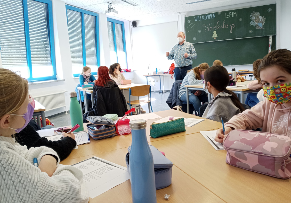 Kreatives Schreiben im Mehrzweckraum